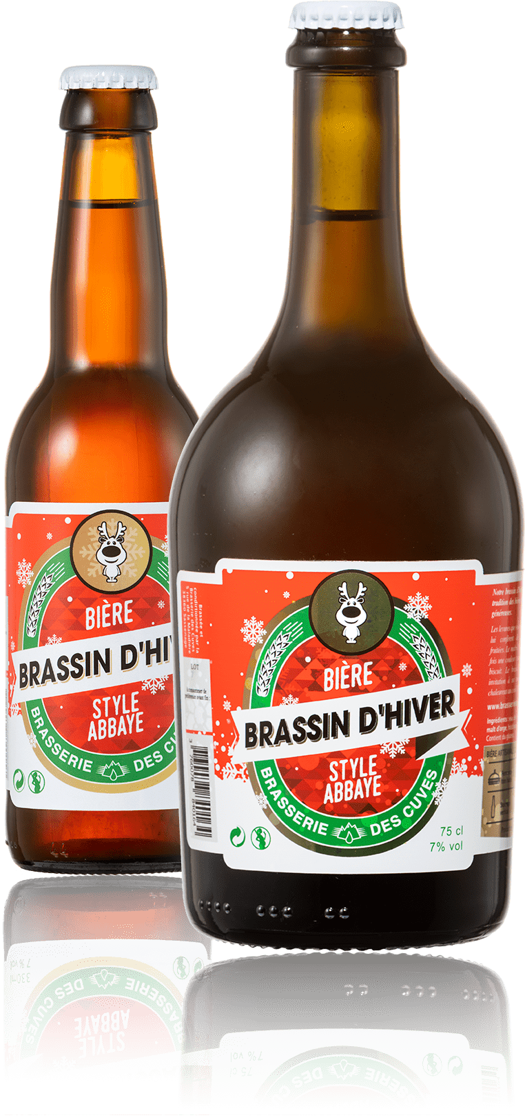 Bière de Noël Happy'N - Brasserie des Cuves à Sassenage